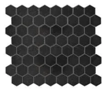 MALLA HEXAGONAL FORTE NEGRO 3,5 X 3,5 ( 29 CM X 26 CM )