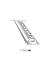 PERFIL ALUMINIO  BRILANTE CROMADO GUARDA ARCO COD: 1381  10 MM X 2,5MT