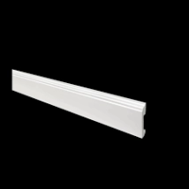 ZOCALO EPS CURVES COD :2340  80MM X 2,5 MT BLANCO