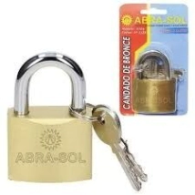 CANDADO 38 MM MOZART TRABA SIMPLE BRONCE *15%