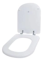 TABLA asiento  BARI/PVC BLCO VT/FLOWAT herraje   PVC  laqueada