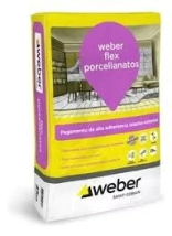 PEGAMENTO P/PORCELANATOS FLEX 25 KG WEBER (PARA PORCELANATO EXT/INT - PISO SOBRE PISO - PISCINAS-)