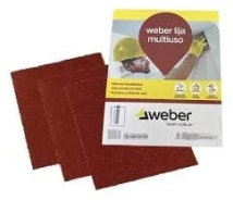 LIJA MULTIUSO WEBER GRANO GRUESO 50-60 21X26