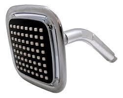 FLOR DE DUCHA  COMPLETO PVC MOZART CUADRADA 10X10 LISA U9378 *10%