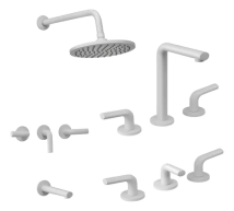 GRIF BA&Ntilde;O PEI CC LIVE BLANCO WHITE LEVER (lavat mesada)