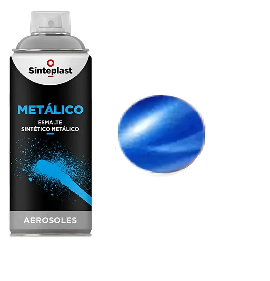 AEROSOL 240 CC METALICO AZUL ESMALTE SINTETICO