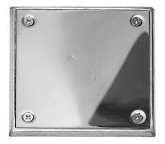 TAPA PISO 11X11 INOX DELTA NUEVA/23 COD.1403