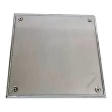 TAPA PISO 15X15 INOX DELTA NUEVA/23 COD.1404