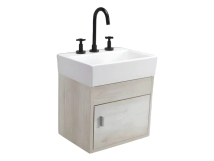 VANITORY GULLA COLG INTER MELA TOSTADO 3A 43X32 1-PUERTA