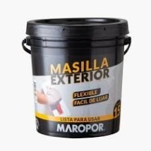 MASILLA PARA PLACA  EXTERIOR 2 EN 1  6 KG MAROPOR