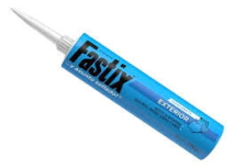 SILICONA TRANSPARENTE EXTERIOR 280g FASTIX (CELESTE) *ULTIMAS UNIDADES*