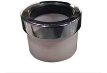 ADAPTADOR DESCARGA  LAVATORIO COMPLETO RPC C/TUECA PVC CROMO s/campana