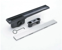 DESAGUE LINEAL ATRIM RIO ABS-ACERO INOX 60CM COD:DPP600T02