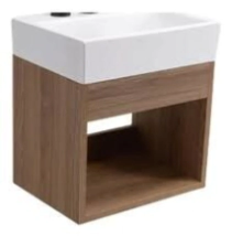 VANITORY GULLA COLG INTER MELA TOSTADO 3A 43X32  ABIERTO