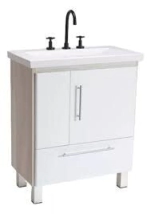 VANITORY GULLA LANIN PIE 3A MELA TOSTA/BL 2P manij+1 Estc/bacha 3a 71x38