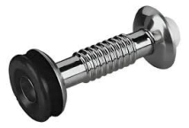 DESCARGA INODORO FLEXIBLE RPC larga 30cm CROMO