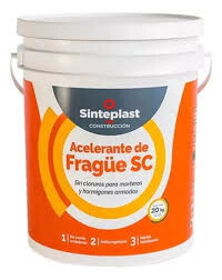 ACELERANTE DE FRAGUE SIN /CLORUROS X 5 KG SINTEPLAS
