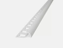 PERFIL PVC BLANCO  GUARDA  ARCO COD:4012  12 MM X 2,5 MT
