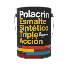 ESMALTE SINTETICO VERDE INGLES 1 LT TRIPLE ACCION POLACRIN