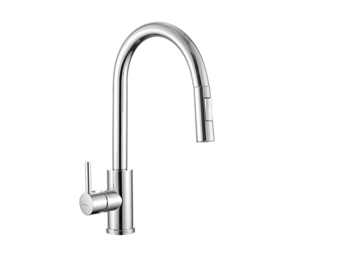 MONOCOMANDO COCINA MESADA PEIRANO VALENCIA C/PICO EXTRAIBLE cromo 20122