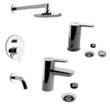 COMBO MONOCOMANDO  FV PUELO ( LAVATORIO + BIDET)