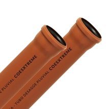 CA&Ntilde;O DESAGUE 110X4M ROJO COES-ALMA NEGRA PLUVIAL * 12%