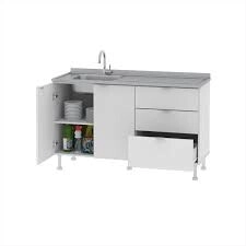 BAJO 140 DIELFE CONFORT BLANCO correderia p/armar CTB140B s/mesada