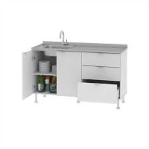 BAJO 140 DIELFE CONFORT BLANCO correderia p/armar CTB140B s/mesada