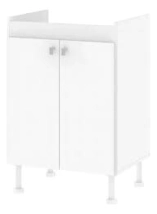 MUEBLE LAVADERA 60 DIELFE BLANCO  sin PILE p/AGUACLARA BLR060B ARMAR