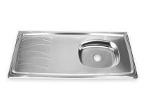 MESADA INOX 140X50 DIELFE REVERS SIMPLE