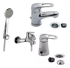 COMBO MONOCOMANDO ARIZONA  FV ( LAVATORIO +DUCHA EXT)