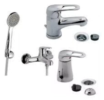 COMBO MONOCOMANDO ARIZONA  FV ( LAVATORIO +DUCHA EXT)