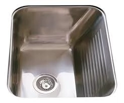 PILETA LAVADERO INOXIDABLE 50X40X25 SEGUNDA JOHNSON P2DLN50S