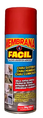 MEMBRANA FACIL ROJO TEJA (CAUCHO LIQUIDO EN AEROSOL) *7 %