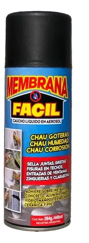 MEMBRANA FACIL NEGRO (CAUCHO LIQUIDO EN AEROSOL) * 7 %