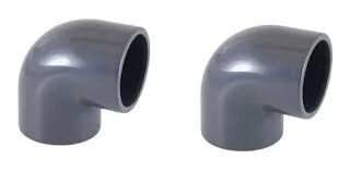 PISCINA CODO 63 HH 90� GRIS