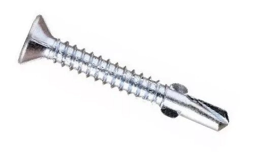 TORNILLO AUTOPERFORACION  ALA  PUNTA MECHA 8 X 1 1/42 UND PARA PLACA DE FIBROCEMENTO