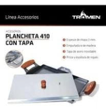 TROMEN PLANCHETA 410 C/TAPA 41X27 tapa inox+espatla