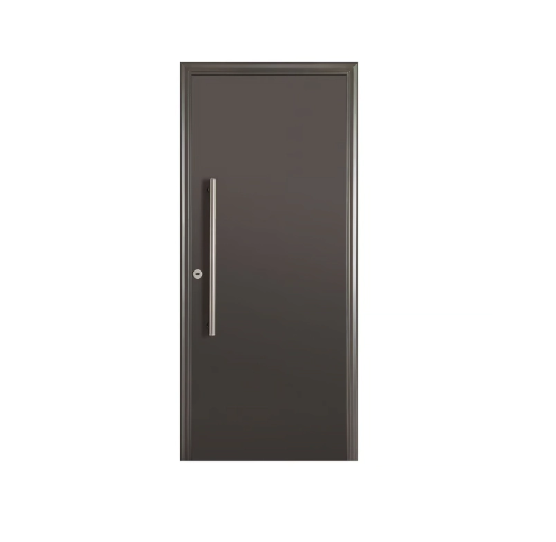 PUERTA EXTER PRIMMA M1700G GRAFITO (NEGRA) C/BARRAL. 80X2MTR  DERECHA OBLAK