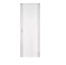 PUERTA PLACA PRACTIKA BLANCO MARCO MADERA  80X2MTR TABIQUE 10 DERECHA OBLAK