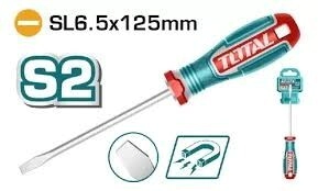 DESTORNILLADOR PLANO 6MM X 125MM TOTAL INDUSTRIAL TSDSL6150