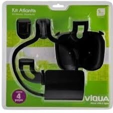 KIT AC PVC VIQUA ATLANTIS QTD NEGRO 4 Piezas