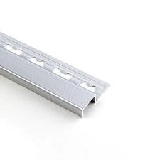 PERFIL ESCALON ALUMINIO A121S ANTIDESLIZ 20X11,5X2,5M MOLDUMET