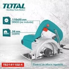 CORTADORA DE MARMOL 1400W TOTAL TS3141102-4