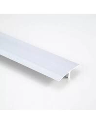 PERFIL ALUMINIO " T "  40MM X 2500 PARA UNION DE PUERTA O 2 AMBIENTE  MOLDUMET COD :A2460