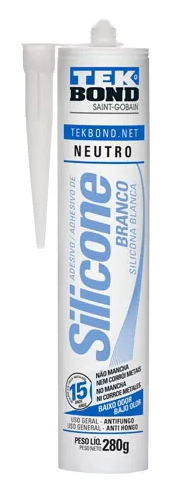SILICONA NEUTRA BLANCA 280ML TEK-BOND