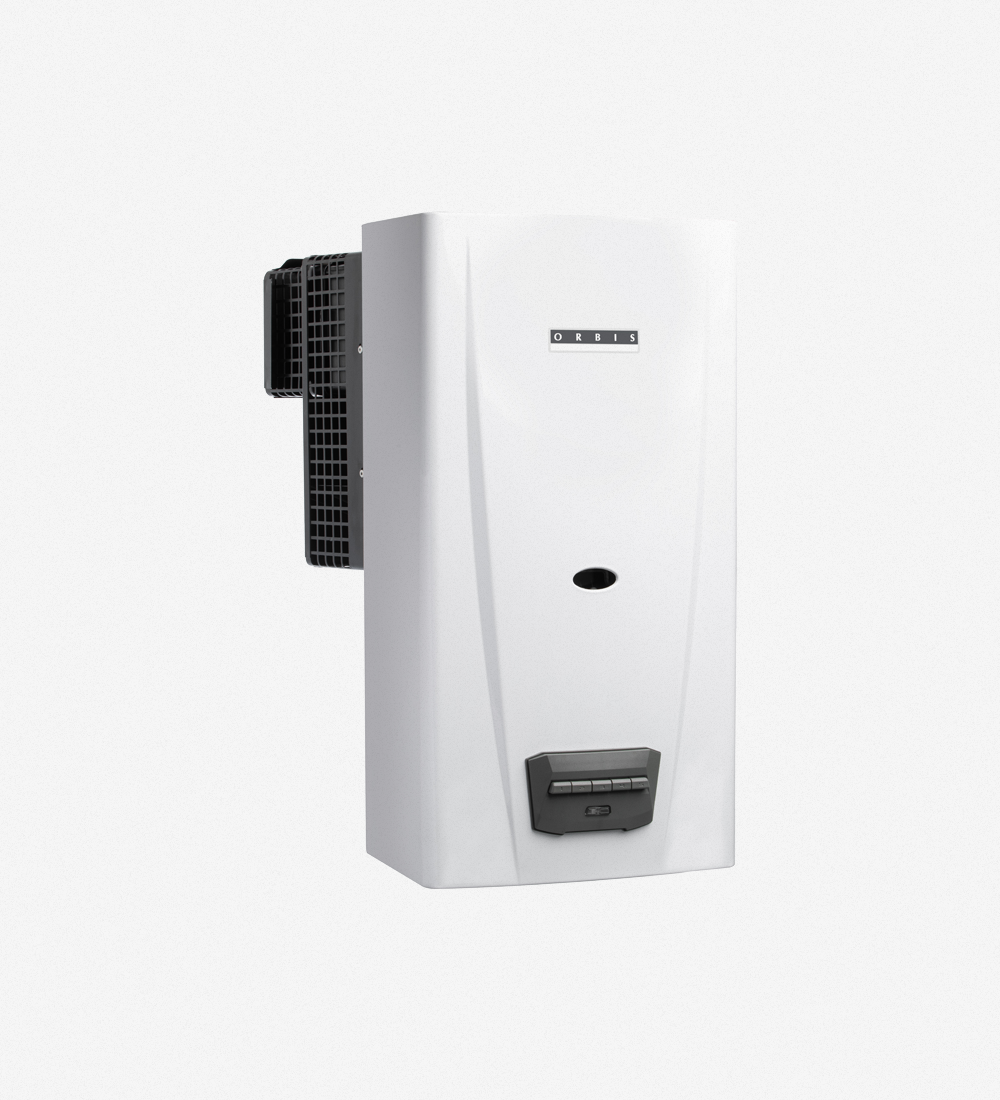 CALEFON ORBIS 14L T.BALANceado  AUTOmatico GN 315PNO posterior BLanco