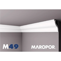 MOLDURA  0.49X0.49 X 2 MT (M49 )   (POLIESTIRENO EXTRUIDO) *EN STOCK*