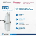 BOMBA SUMERGIBLE VIBRADORA  25MT CABLE+ ALTURA APROX 70 MT VASSER PARA RIO   HVA1V001M30