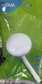 FLOR DE DUCHA COMPLETO  PVC BLANCA ECO VIQUA QTD1-153001